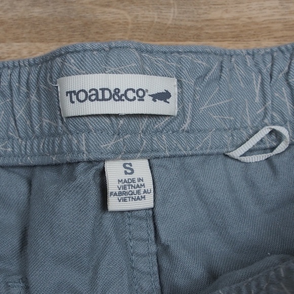 TOAD&CO 100% organic cotton Shuteye drawstring super soft pants - Picture 4 of 5